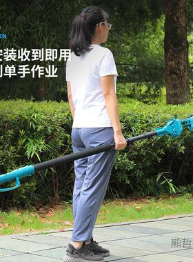 电枝锯锂动高枝高剪加长杆伸缩充电式修MCK电剪高空锯树剪果树
