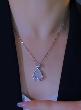 2026新款爆款气质女士白色葫芦项链轻奢高级感时尚百搭锁骨链精致