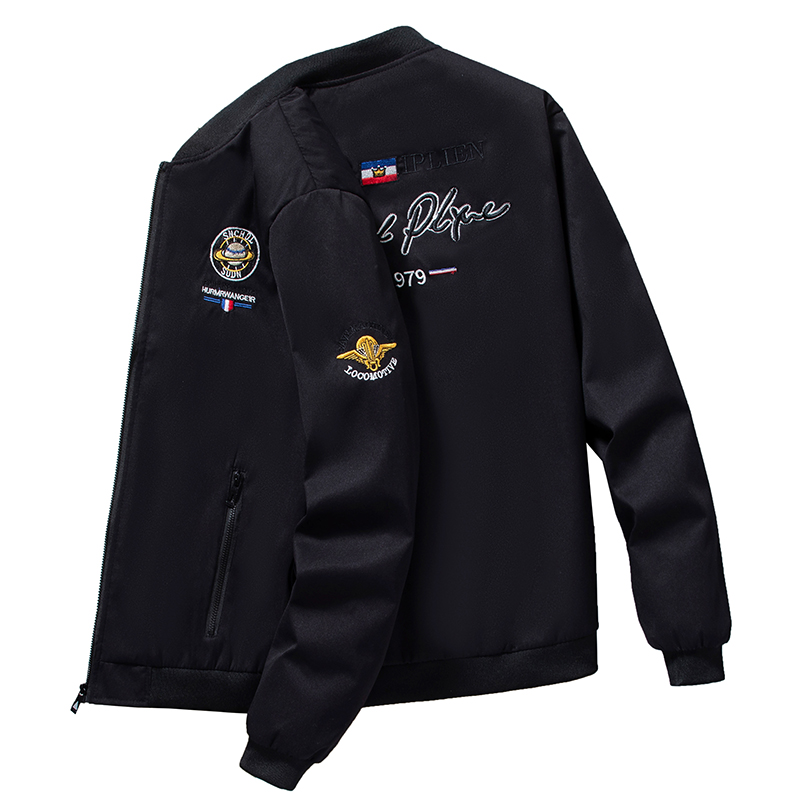 男士外套春秋季休闲上衣2023新款韩版棒球服潮流男装帅气百搭夹克