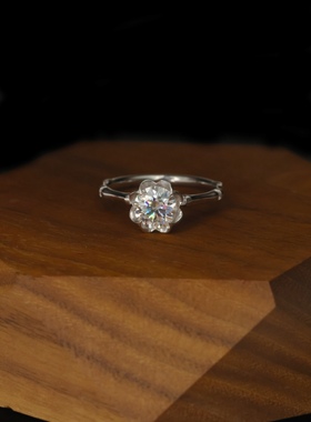 原创设计钻戒艺升缘珠宝古风女士