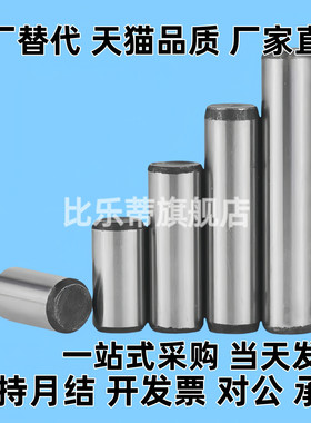 圆柱销MMS销钉精密MS4-6 8 10 12 15 30 35 40455060直杆型定位