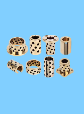 无油衬套 铜合金直柱型 OFL03 OFK04 OFK03石墨铜套轴承