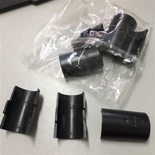 货架配件地脚黑色塑料卡扣金属防静电货架竹节管夹片导电金属链条