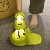 厚底创意发光包头拖鞋 发光 发光小熊洞洞鞋 新款 汽车摆件饰品 夏季