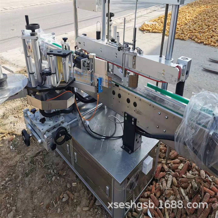 二手圆瓶贴标机 方瓶、扁瓶贴标机 双面浆糊贴标机 二手旋盖机