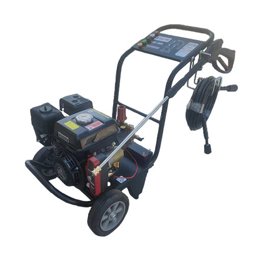 汽油清洗机7HP 外贸 200bar高压水流洗车洗地物业保洁手启动