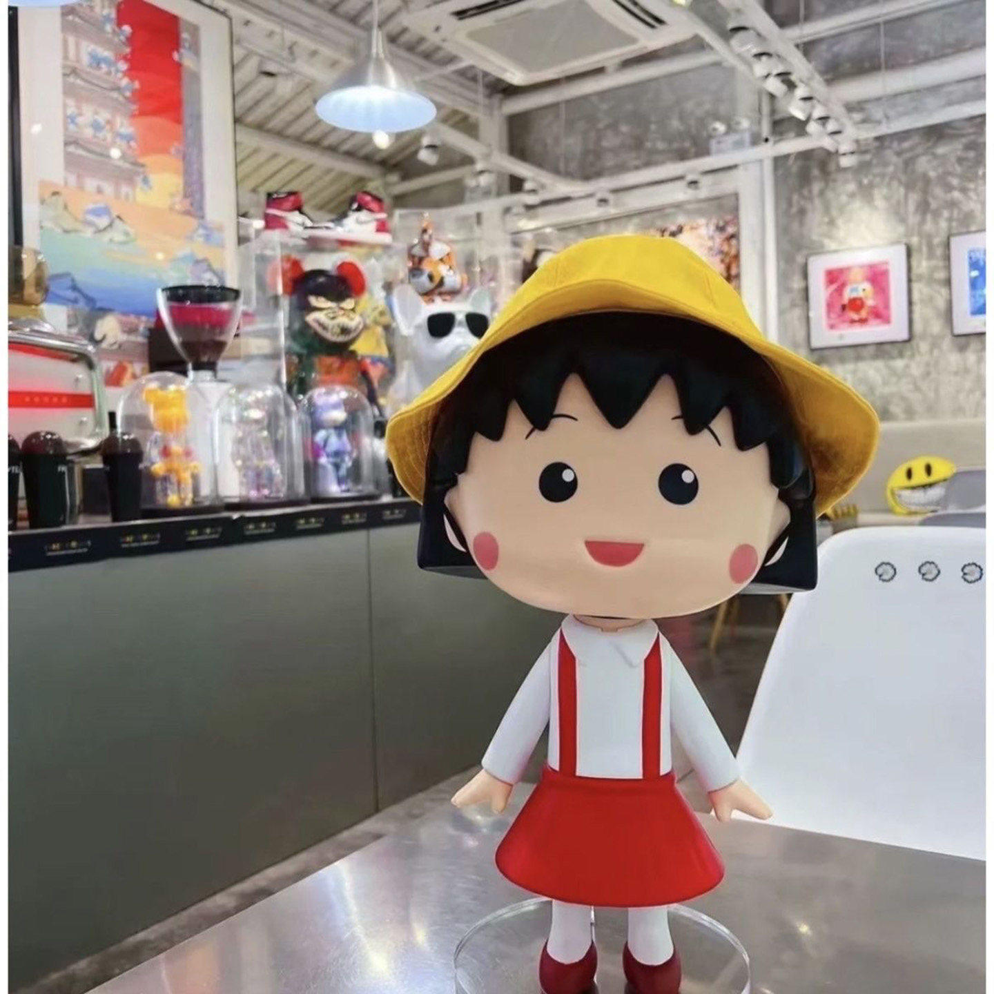 大号樱桃小丸子手办桌面公仔摆件潮玩动漫模型玩偶圣诞节生日礼物