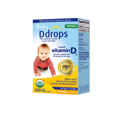 滴卓思Ddrops婴幼儿维生素D3
