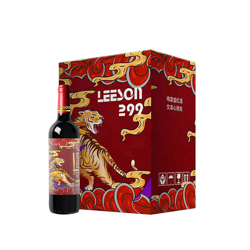 雷盛红酒299法国进口13.5干红葡萄酒送礼请客高端