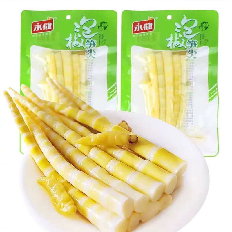 重庆特产永健泡椒笋尖95g泡山椒笋尖竹笋尖鲜竹笋鲜笋尖零食