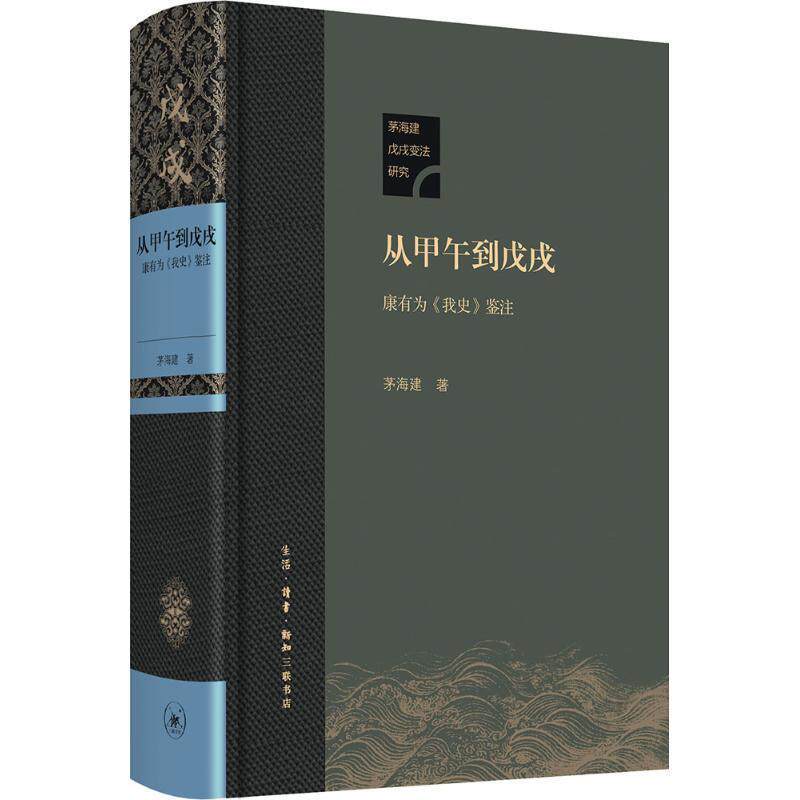 从甲午到戊戌：康有为《我史》鉴注（精装本） 史料 康有为自述 晚清历史书 精装收藏版 维新 9787108062253
