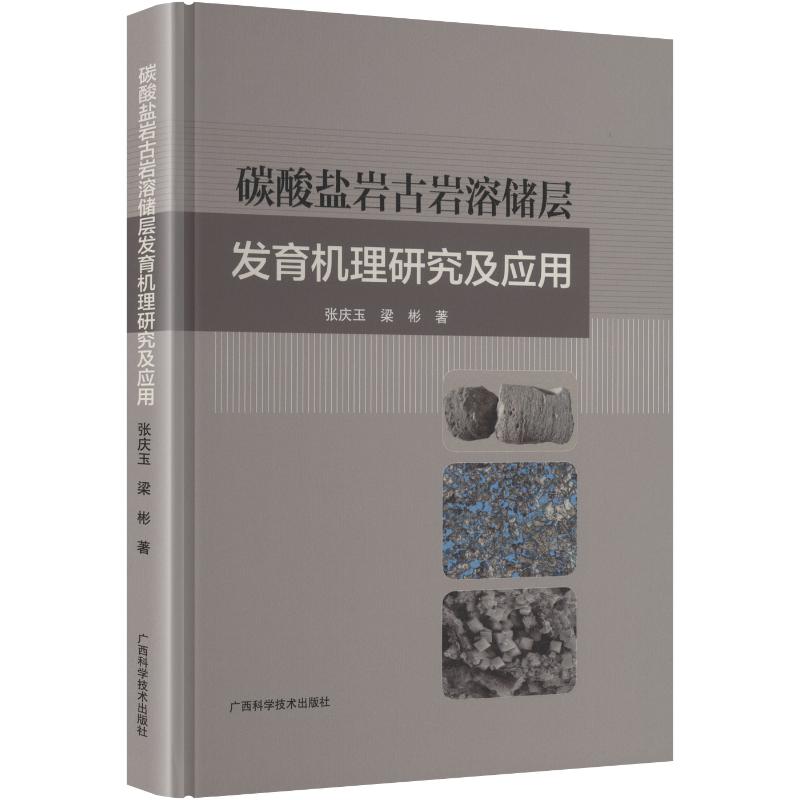 正版包邮 碳酸盐岩古岩溶储层发育机理研究及应用 张庆玉,梁彬 著 9787555126881 广西科学技术出版社