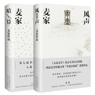 包邮 9787530217924 风声 著 北京十月文艺 麦家 正版