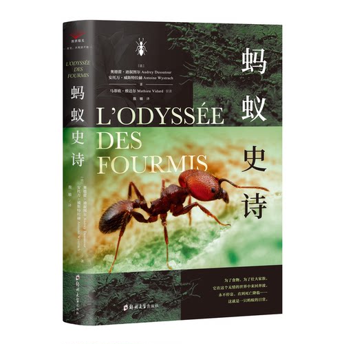 蚂蚁史诗 自然科普经典 团队协作智慧 生态解析指南 昆虫世界揭秘 微观生态探索 全彩插图版本9787577304786