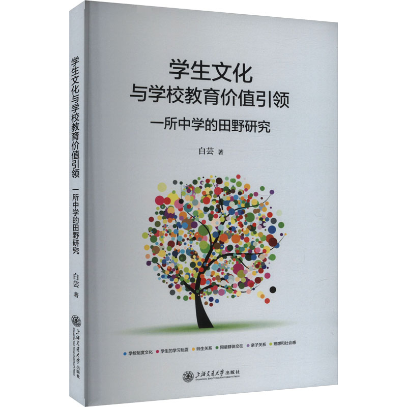 学生文化与学校教育价值：一所中学的田野研究 中学教师教育实践案例 教育价值策略 解决学生文化痛点 实操方法 9787313310859