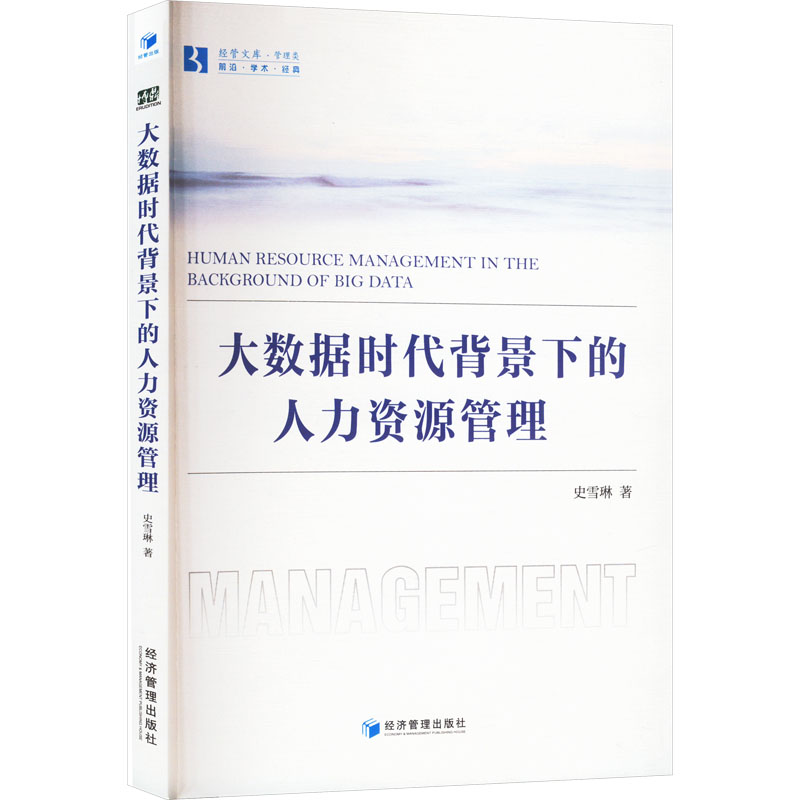 大数据时代背景下的人力资源管理 智能管理 实战案例 职场技能 管理策略 决策 数据分析 经典案例9787509693582