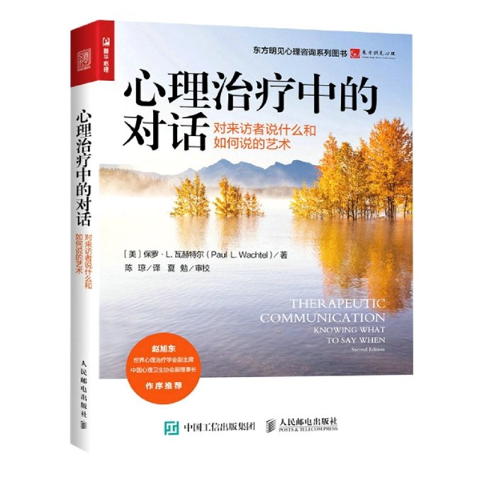 心理治疗中的对话 对来访者说什么和如何说的艺术 心理咨询师家长 沟通情绪难题 案例实操 9787115597632