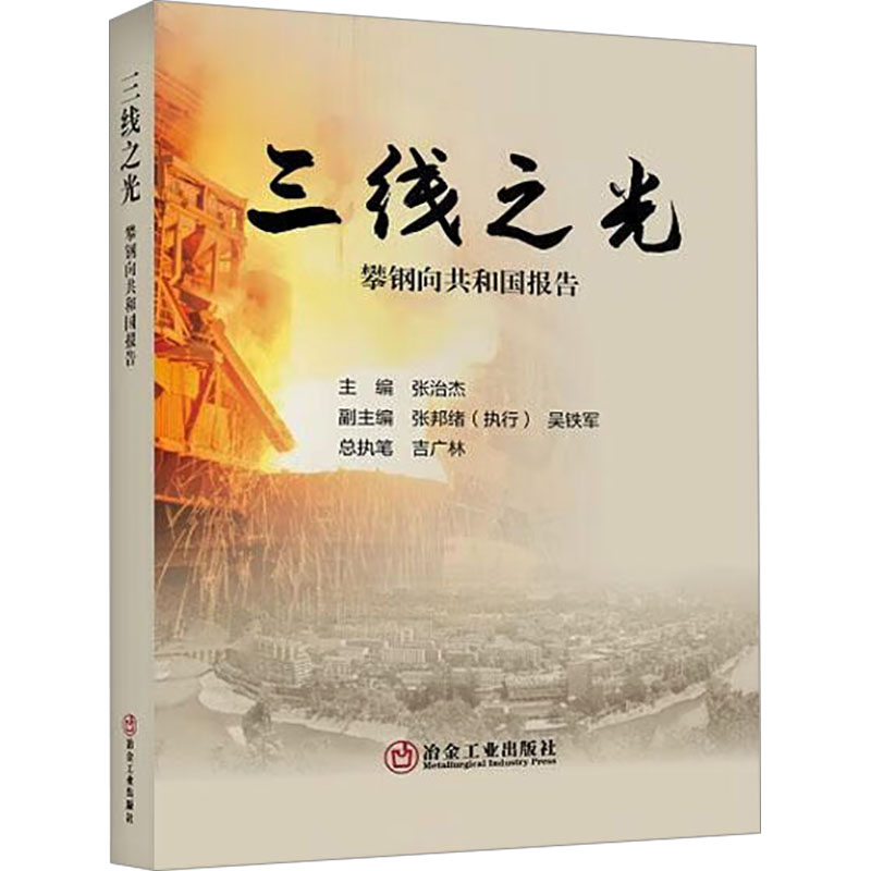正版包邮 三线之光 攀钢向共和国报告 张治杰 编 9787502487904 冶金工业出版社