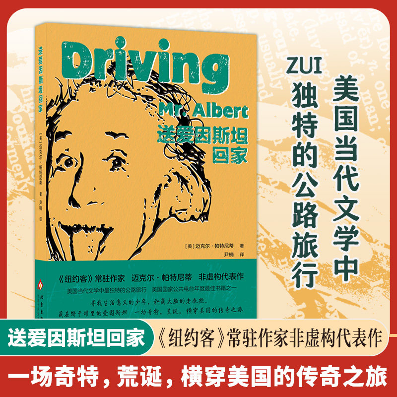 正版包邮 送爱因斯坦回家 （美）迈克尔？帕特尼蒂 著；尹楠 编译 9787530224007 北京十月文艺
