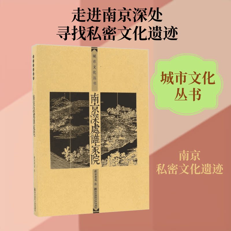 南京深处谁家院 南京老宅 庭院探秘 历史建筑 城市记忆 人文故事 建筑美学 老南京风情 文化传承 9787565128295