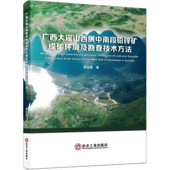 正版包邮 广西大瑶山西侧中南段铅锌矿成矿环境及勘查技术方法 罗永恩著 9787502495671 冶金工业出版社