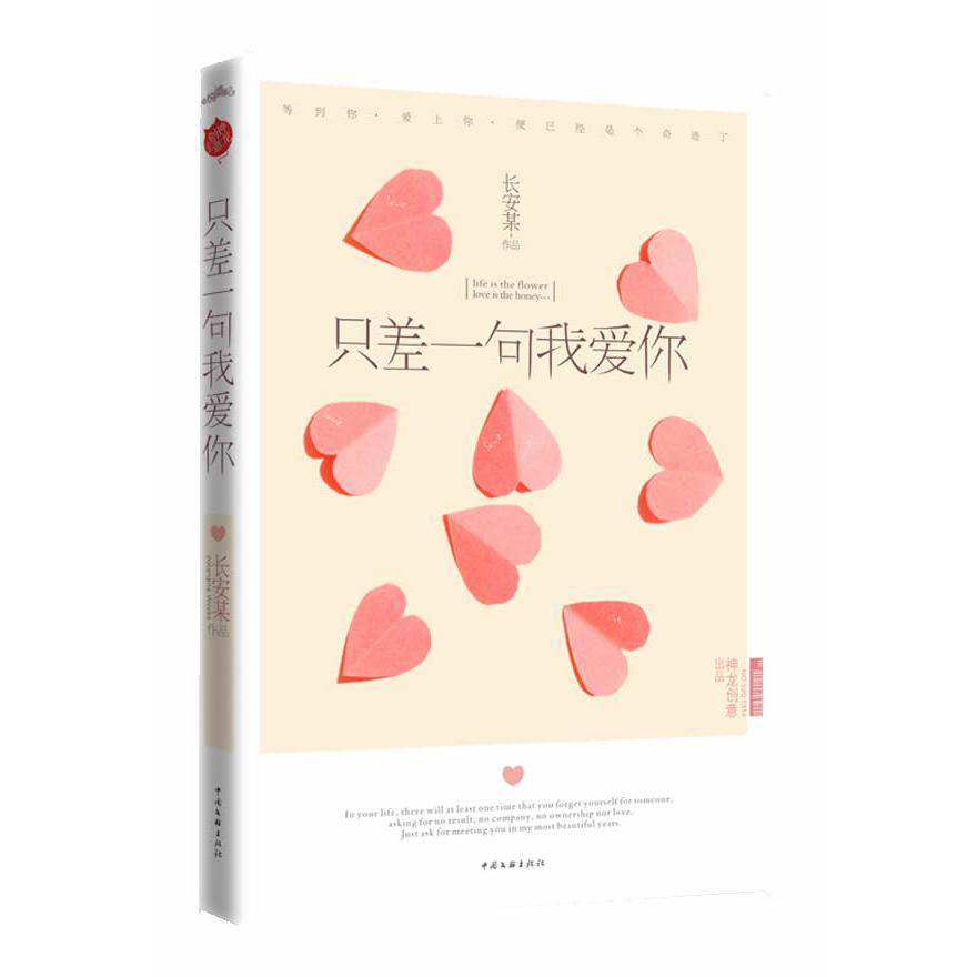 正版包邮 只差一句我爱你（晋江边缘恋曲首推，带给你疼痛，带给你温柔，带给你悲伤，也带给你幸福。） 长安某　著
