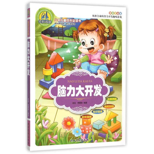 脑力大开发 儿童益智游戏 小学生思维训练 亲子脑力开发 专注力提升 记忆力训练 观察力培养 左右脑开发 趣味法 9787531055969