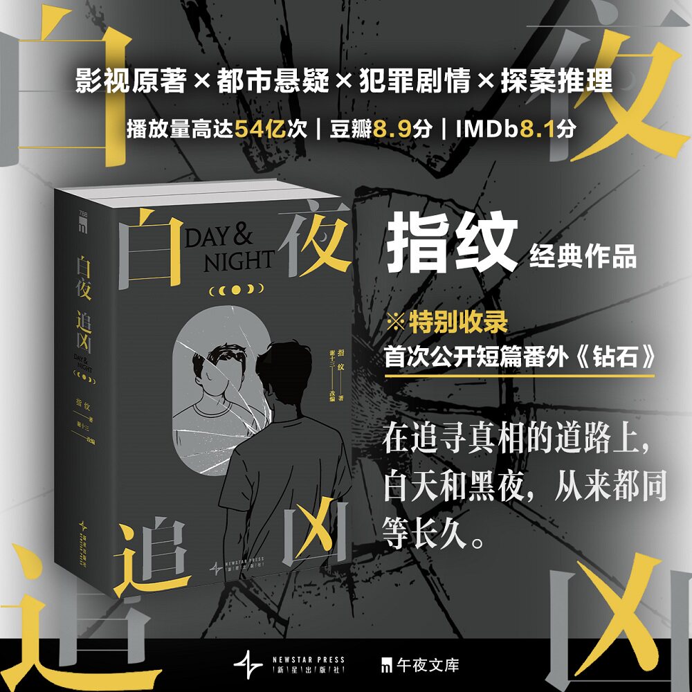 白夜追凶(上下) 白夜追凶原著 悬疑刑侦小说 上下册完整 案件侦破过程 心理描写细腻 剧情紧凑烧脑 逻辑推理严密 9787513357678