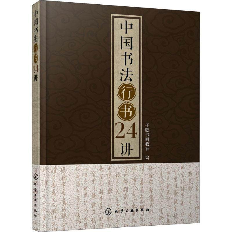 正版 中国书法行书24讲子瞻书画教育化学工业出版社艺术  9787122355881