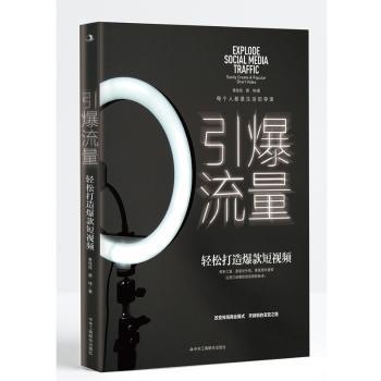 引爆流量:轻松打造 零基础 技巧 流量增长法 内容创意 算法解析 涨粉变现 运营策略 案例拆解 9787515835334