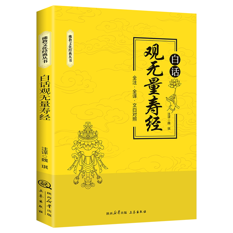 白话观无量寿经 深度解析 解读 哲学思考 心灵成长 文化传承 白话解读 通俗易懂 经典案例9787806281895