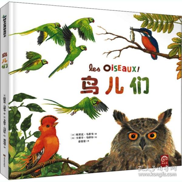 鸟儿们(中国环境标志 绿色印刷) [3-8岁] 3-8岁儿童绘本 绿色环保印刷 自然认知启蒙 子读读物 精美鸟类插画 9787553519265