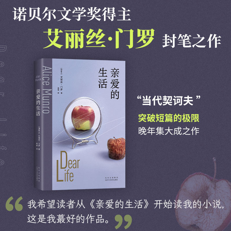 正版包邮 亲爱的生活(2025版) (加拿大)艾丽丝&middot;门罗|译者:姚媛 9787530224410 北京十月文艺