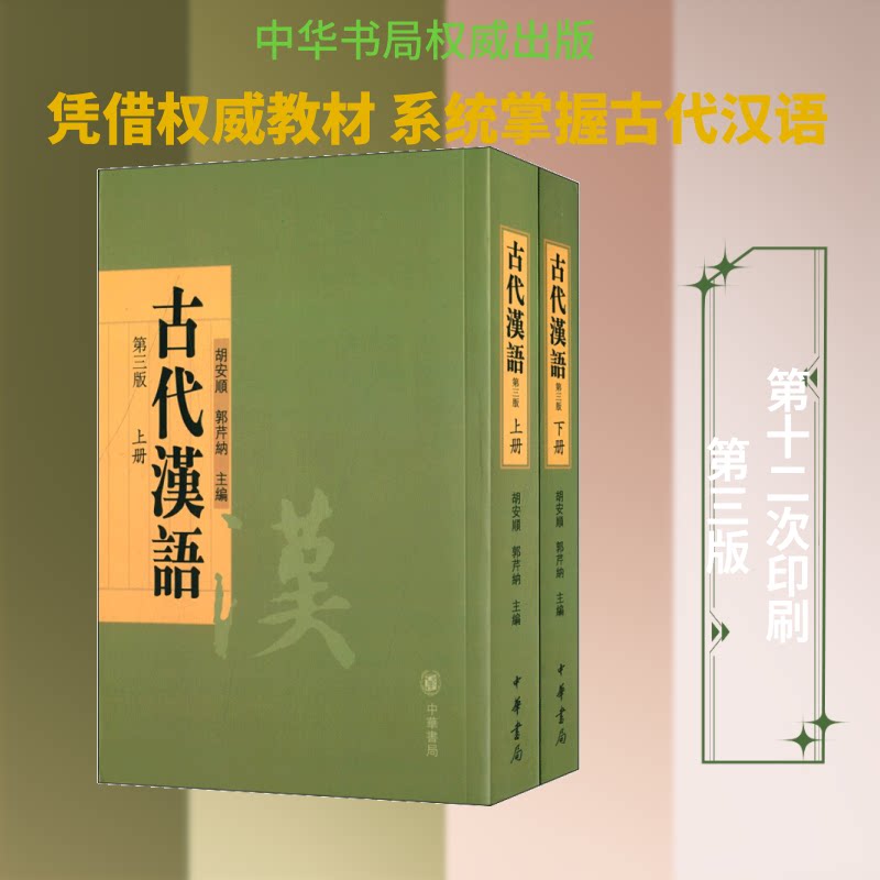 古代汉语 基础语法讲解 系统文言知识 考研教材 高校经典用书 古文入门教程 经典注释解析 学术研究参考 9787101102208