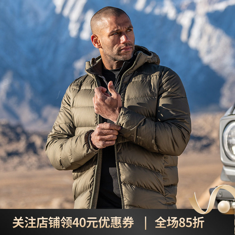 冬季户外羽绒服夹克5.11