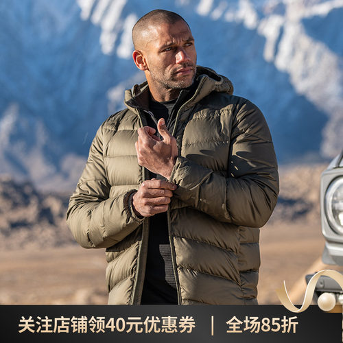 冬季户外羽绒服夹克5.11