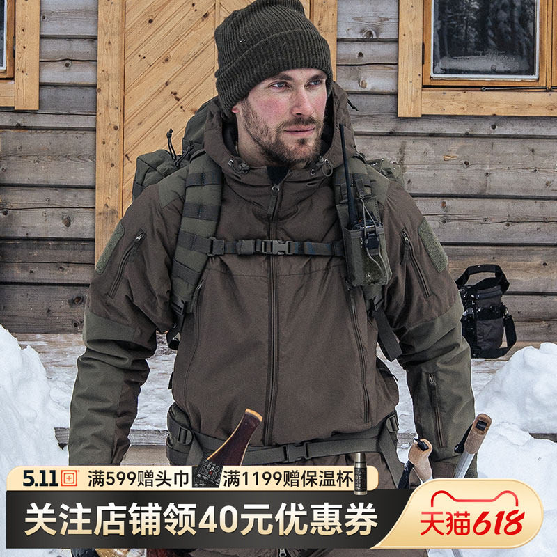美国5.11秋冬户外男士P棉服511休闲多袋外套防泼水堡垒夹克 48374