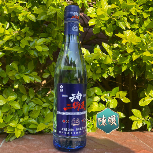 铭成云南二锅头42度白酒360ml