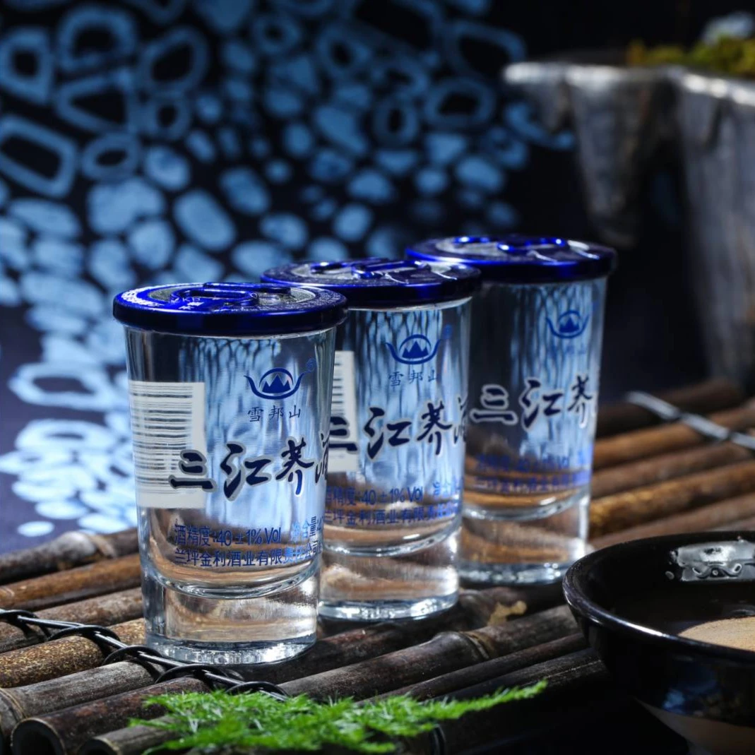 蘭郡醇雪邦山40°三江蕎酒民族風12杯清香固態(tài)法白酒蕎酒40度