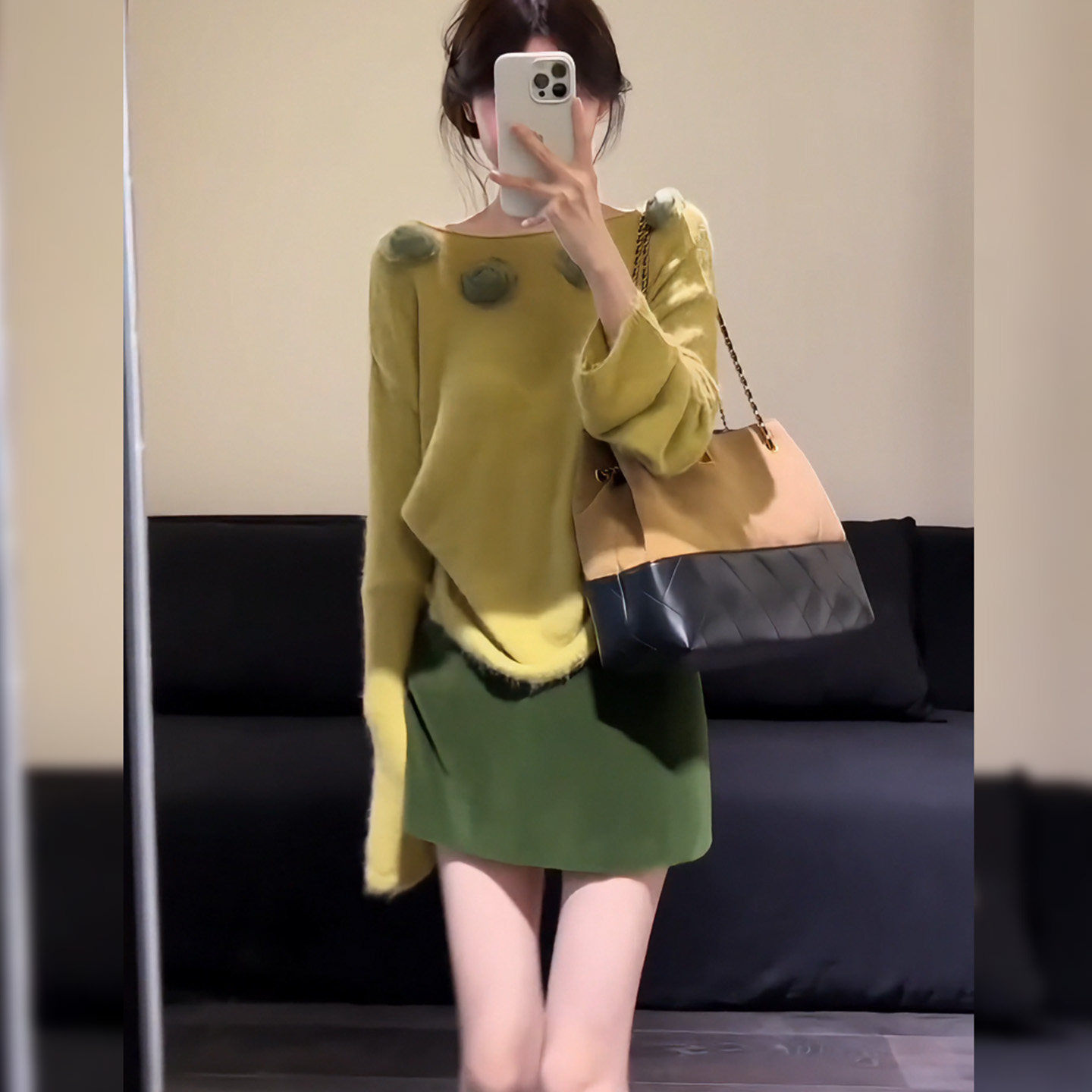 法式温柔风立体花朵长袖针织衫女超好看气质显瘦时髦小众减龄毛衣,女装/女士精品,时尚套装,淘宝优惠券,粉丝福利购,淘宝优惠卷