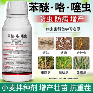 小麦拌种剂专用苯醚咯噻虫嗪种子包衣剂花生水稻杀菌防虫防病增产