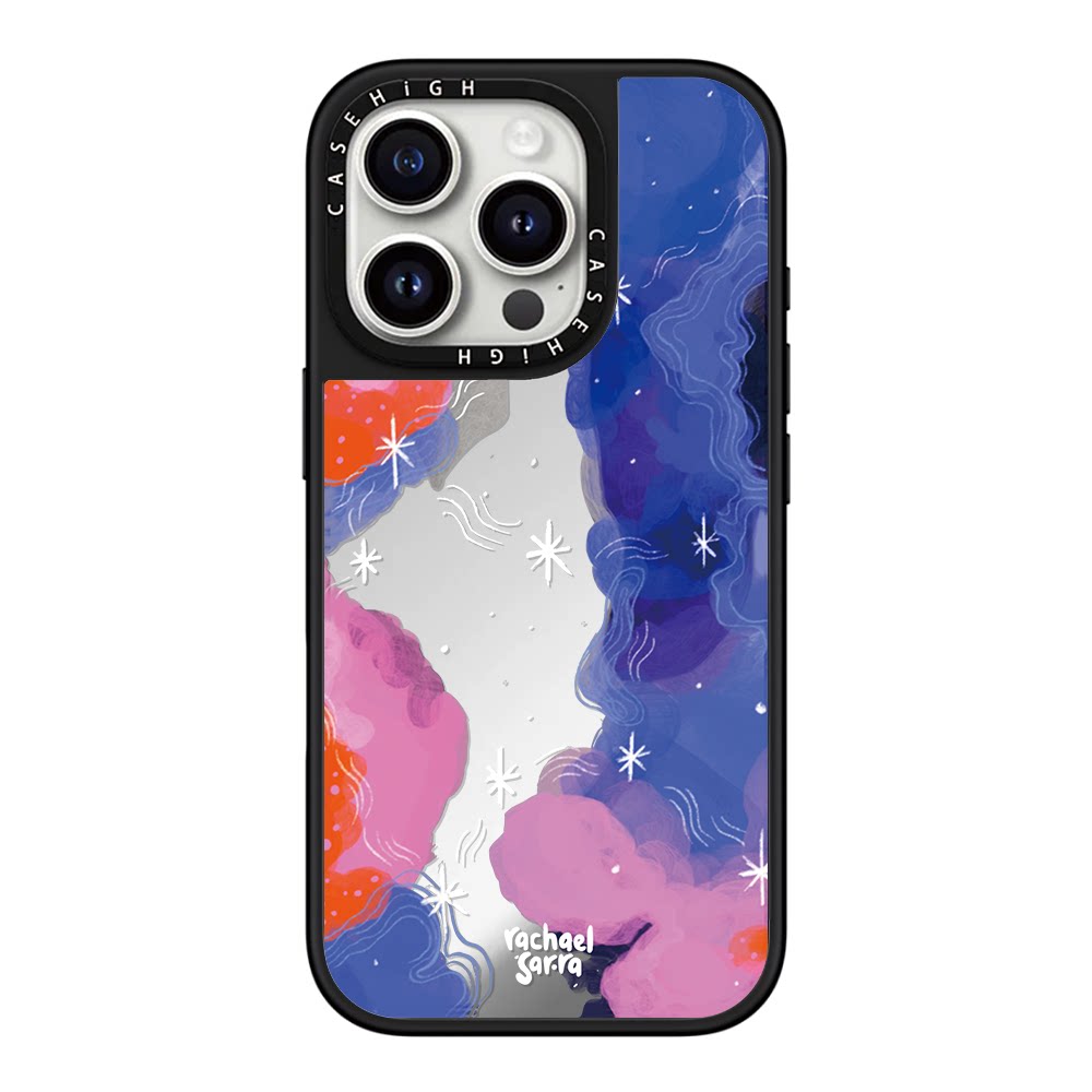 磁吸MagSafe艺术家Rachael Sarra银河渲染涂鸦适用iphone17pro手机壳18promax苹果16plus镜面15/13女