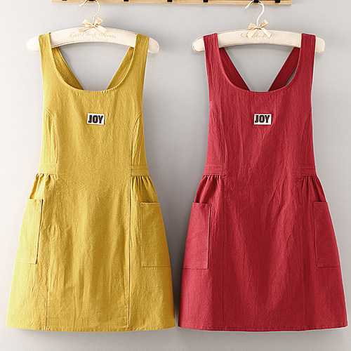 宗瀚彭透气围裙家用厨房日式