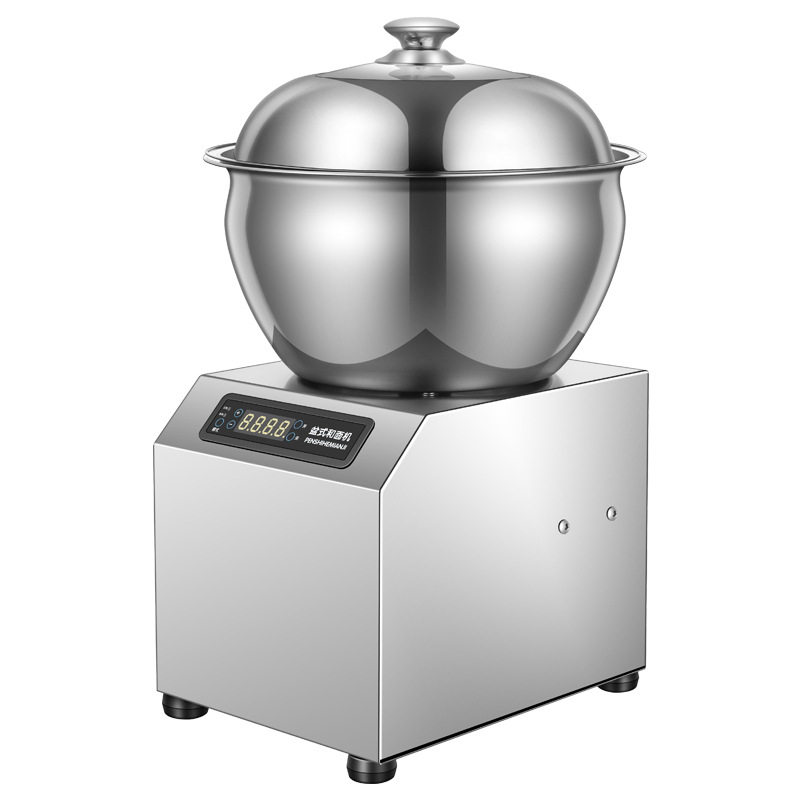 上新盆式和面机商用家用全自动拌馅机不锈钢揉面机小型25815公斤