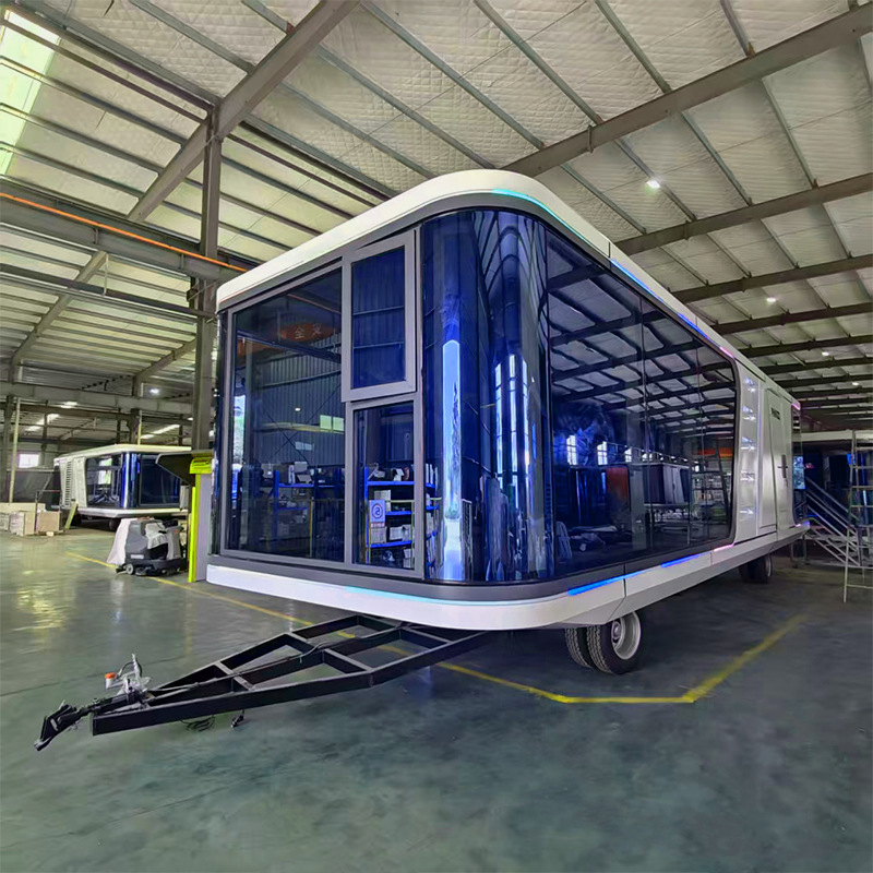 可移动活动房移动房屋可上路露营地太空舱酒店模块化集装箱房屋