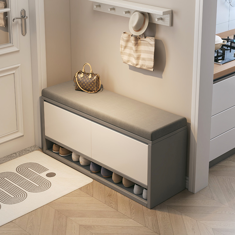 换鞋凳家用入户门口可坐鞋柜坐凳一体鞋架轻奢高级感进门穿鞋凳