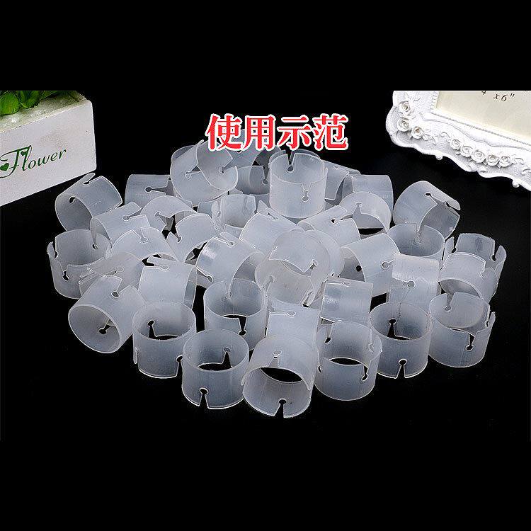 气球拱门环扣 立柱支架塑料环扣 婚庆派对装饰用品气球配件