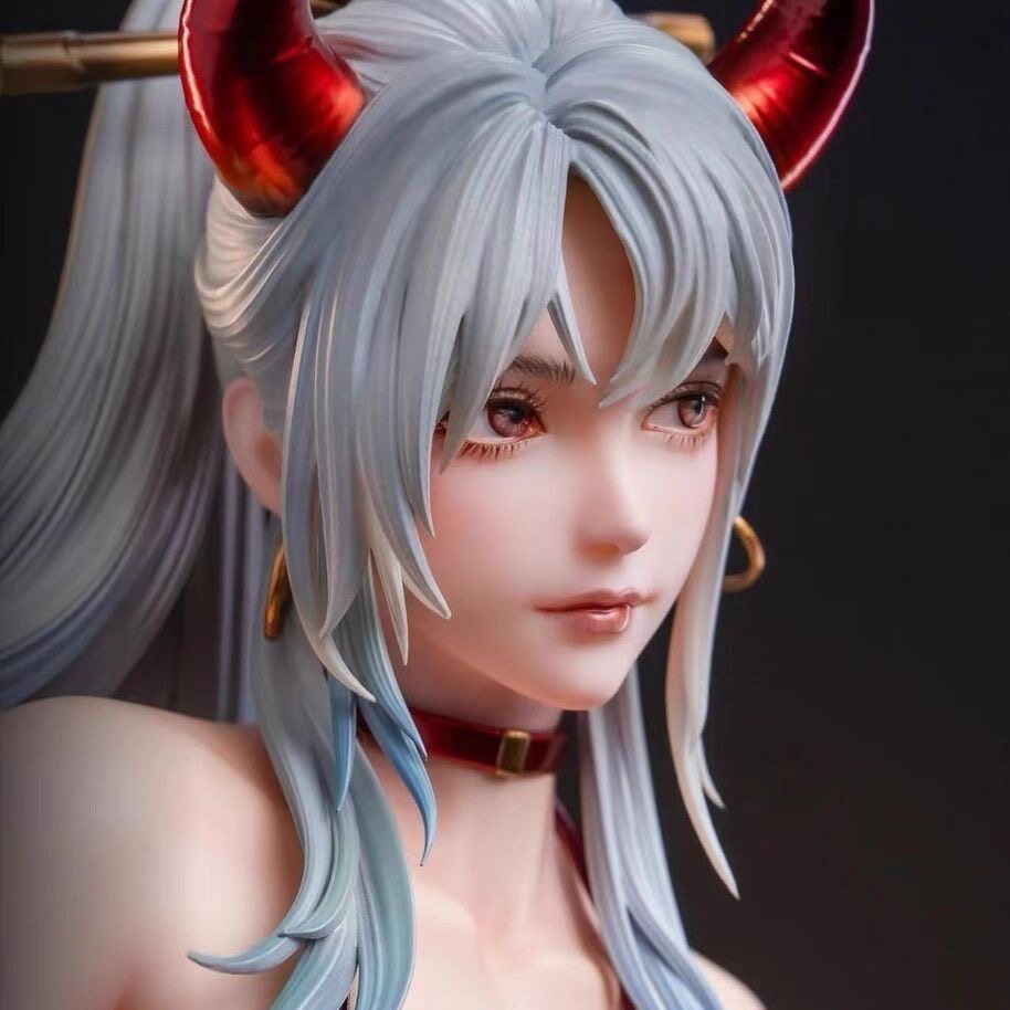 18厘米大号顶配版和服跪姿大和海贼王系列手办动漫摆件模型雕像