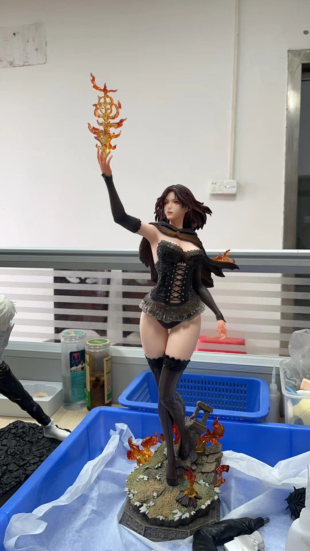 炽焰-造化工作室 艾尔登法环老头环 1/4  梅琳娜女雕手办模型雕像