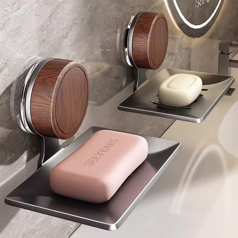 Bathroom Soap Holder Free-Punching Wall Mounted Soap Sponge